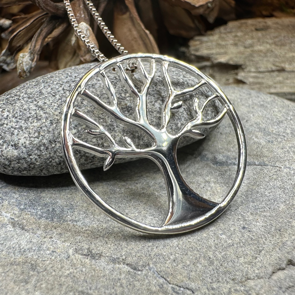 Minimalist Tree of Life Necklace | Pendant | Wiccan Center