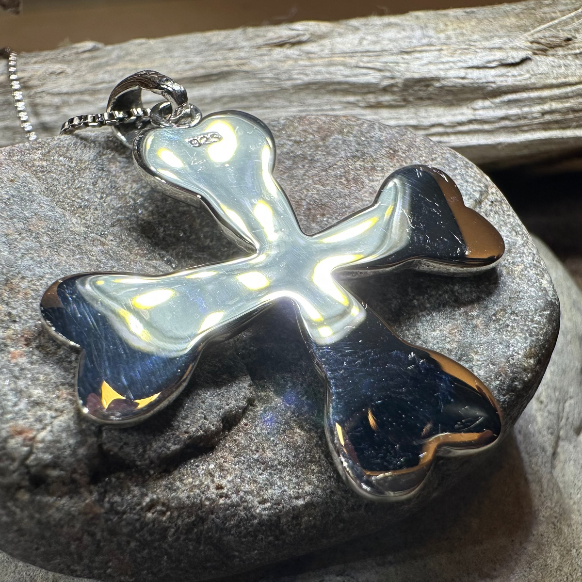 Ethereal Celtic Cross Necklace in Sterling Silver | Pendant | Wiccan Center