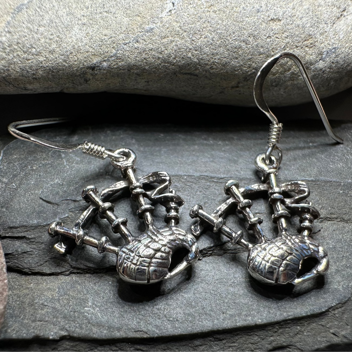Bagpipes Earrings | Pendant | Wiccan Center