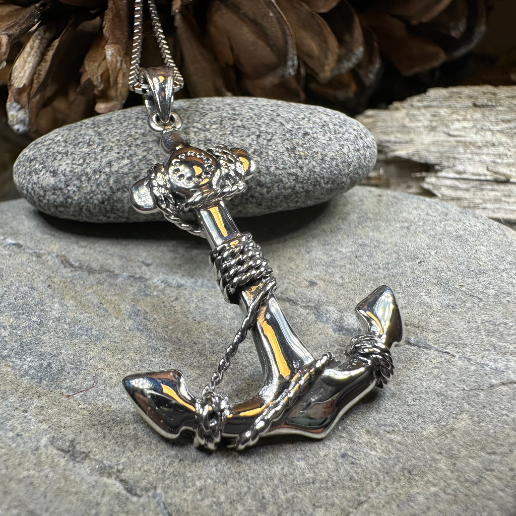 Harbor Bound Anchor Necklace | Pendant | Wiccan Center
