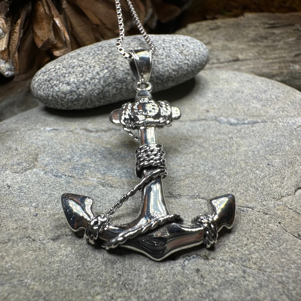Harbor Bound Anchor Necklace | Pendant | Wiccan Center