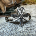 Sláinte Shamrock Celtic Ring | Ring | Wiccan Center