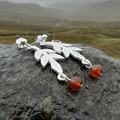 Rowan Tree of Life Earrings - Handmade in Scotland | Dangle Earrings | Wiccan Center