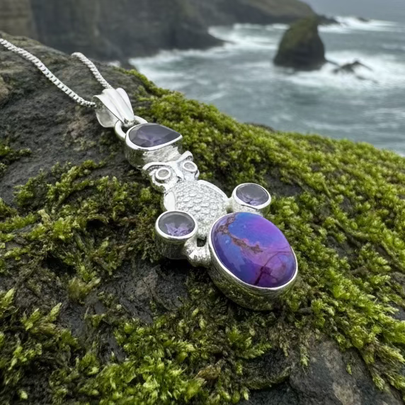 Verie Owl Necklace | Pendant | Wiccan Center