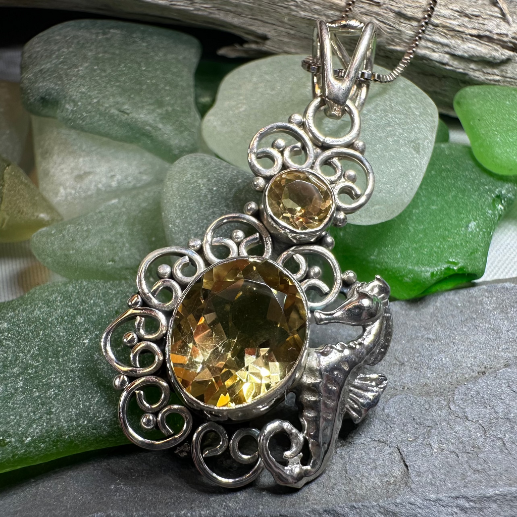 Seasong Seahorse Necklace | Pendant | Wiccan Center
