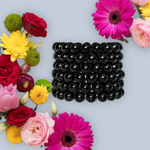 10mm Onyx Stretch Bracelet | Bracelets | Wiccan Center