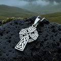 Traditional Celtic Cross Necklace in Sterling Silver | Pendant | Wiccan Center
