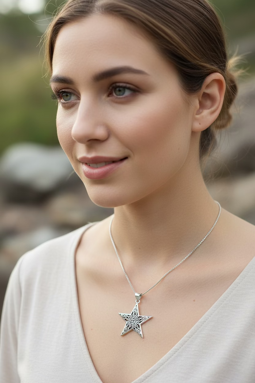 Constella Celtic Star Necklace | Pendant | Wiccan Center