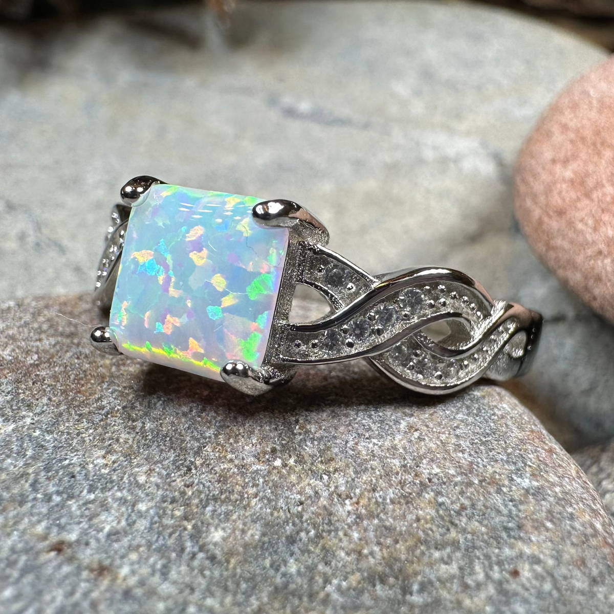 Highland Lass Celtic Opal Ring | Ring | Wiccan Center