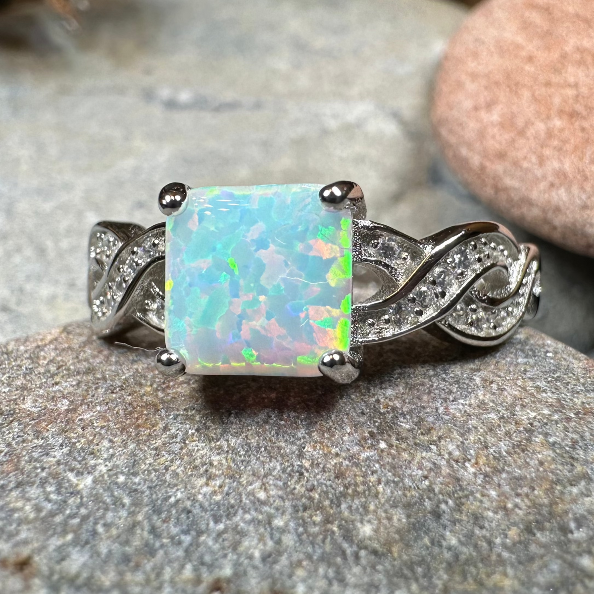 Highland Lass Celtic Opal Ring | Ring | Wiccan Center