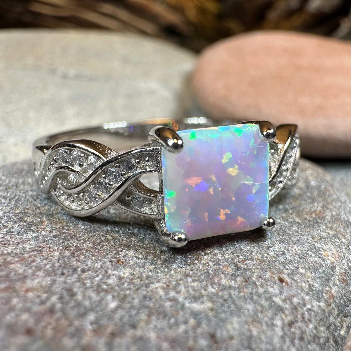 Highland Lass Celtic Opal Ring | Ring | Wiccan Center