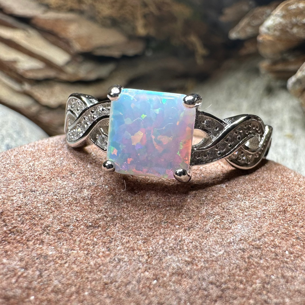 Highland Lass Celtic Opal Ring | Ring | Wiccan Center
