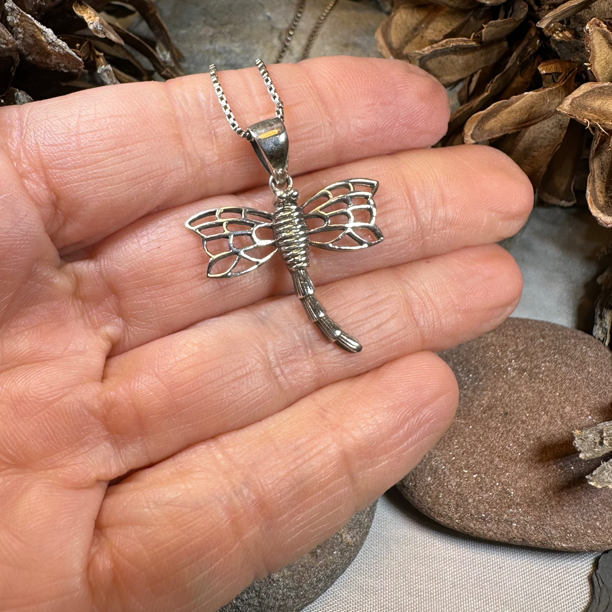 Celtic Dragonfly Necklace | Pendant | Wiccan Center