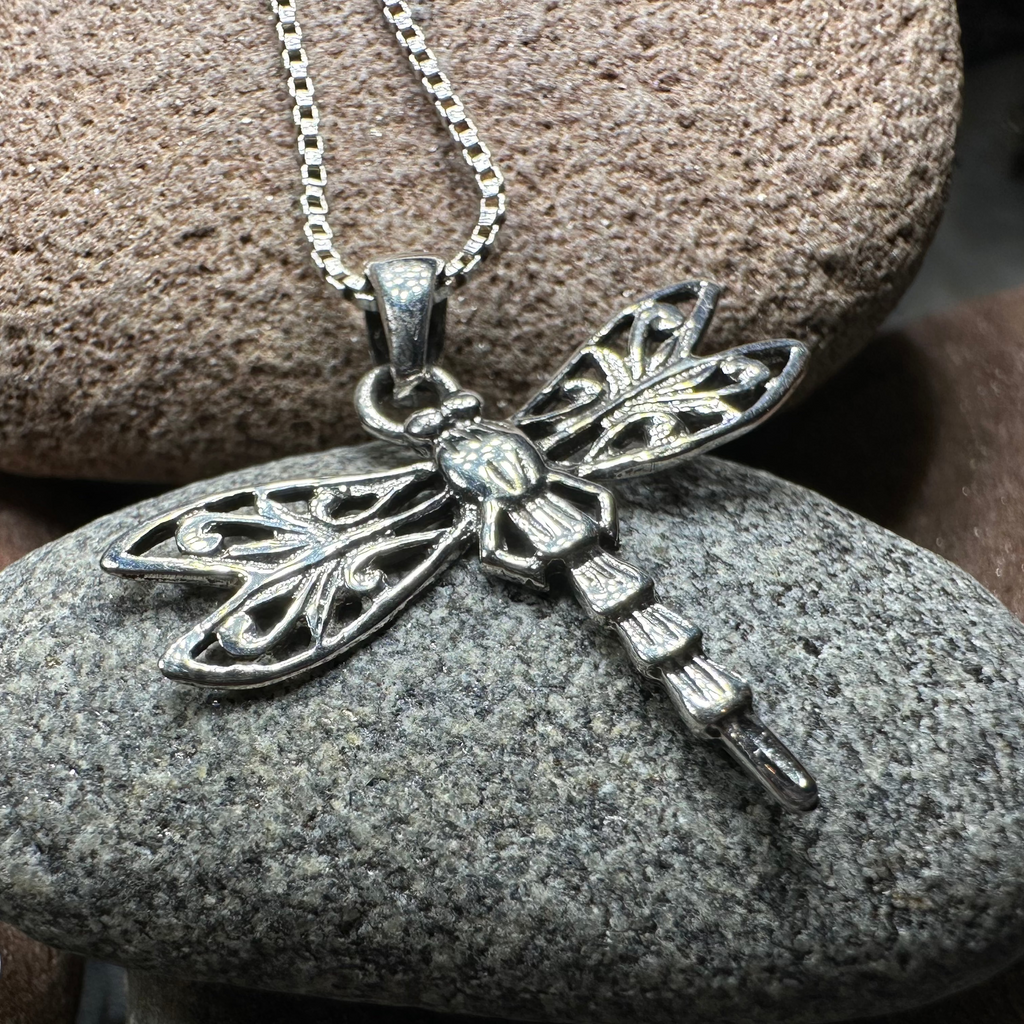 Summerdancer Dragonfly Necklace | Pendant | Wiccan Center