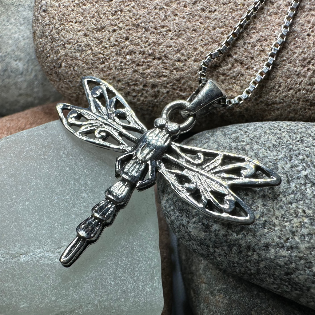 Summerdancer Dragonfly Necklace | Pendant | Wiccan Center