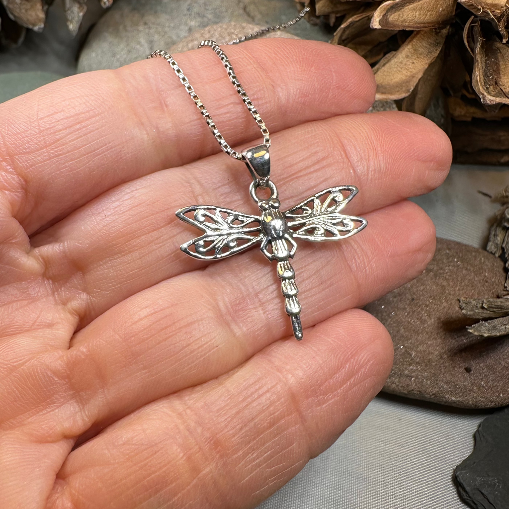 Summerdancer Dragonfly Necklace | Pendant | Wiccan Center