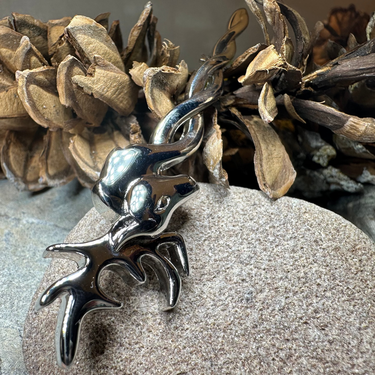 Stag Kilt Pin - Handmade in Scotland | Kilt Pin | Wiccan Center
