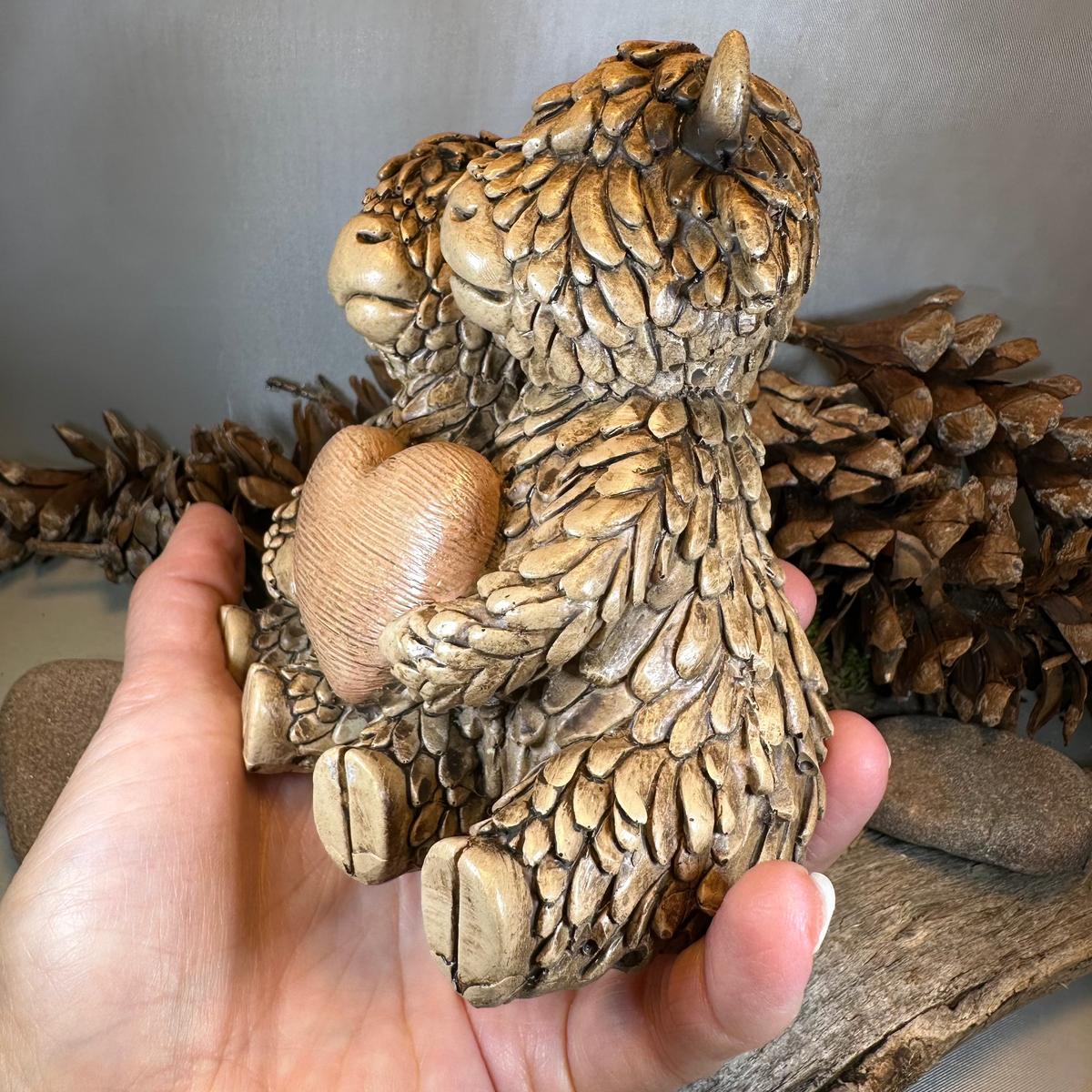 Our Love Highland Cow Figurine | Gifts | Wiccan Center