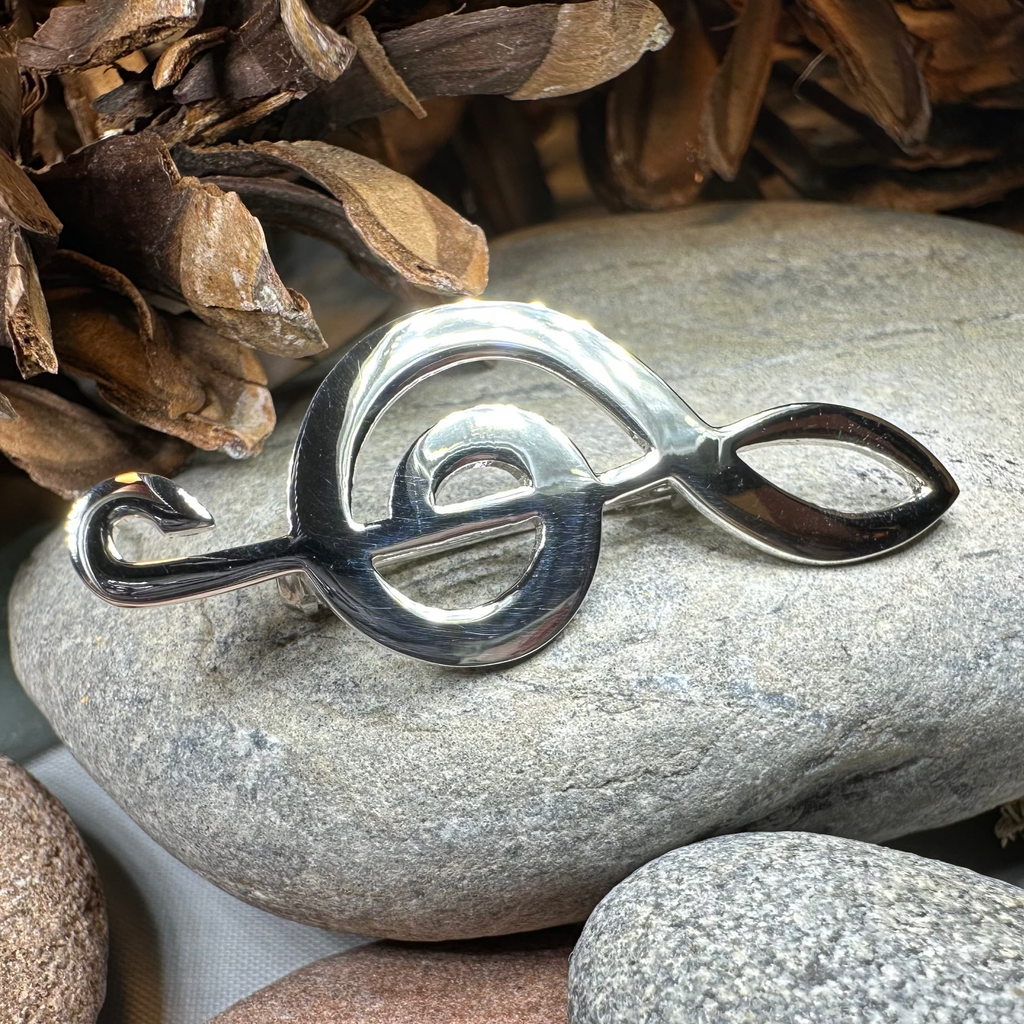 Cadence Music Note Brooch | Brooch | Wiccan Center