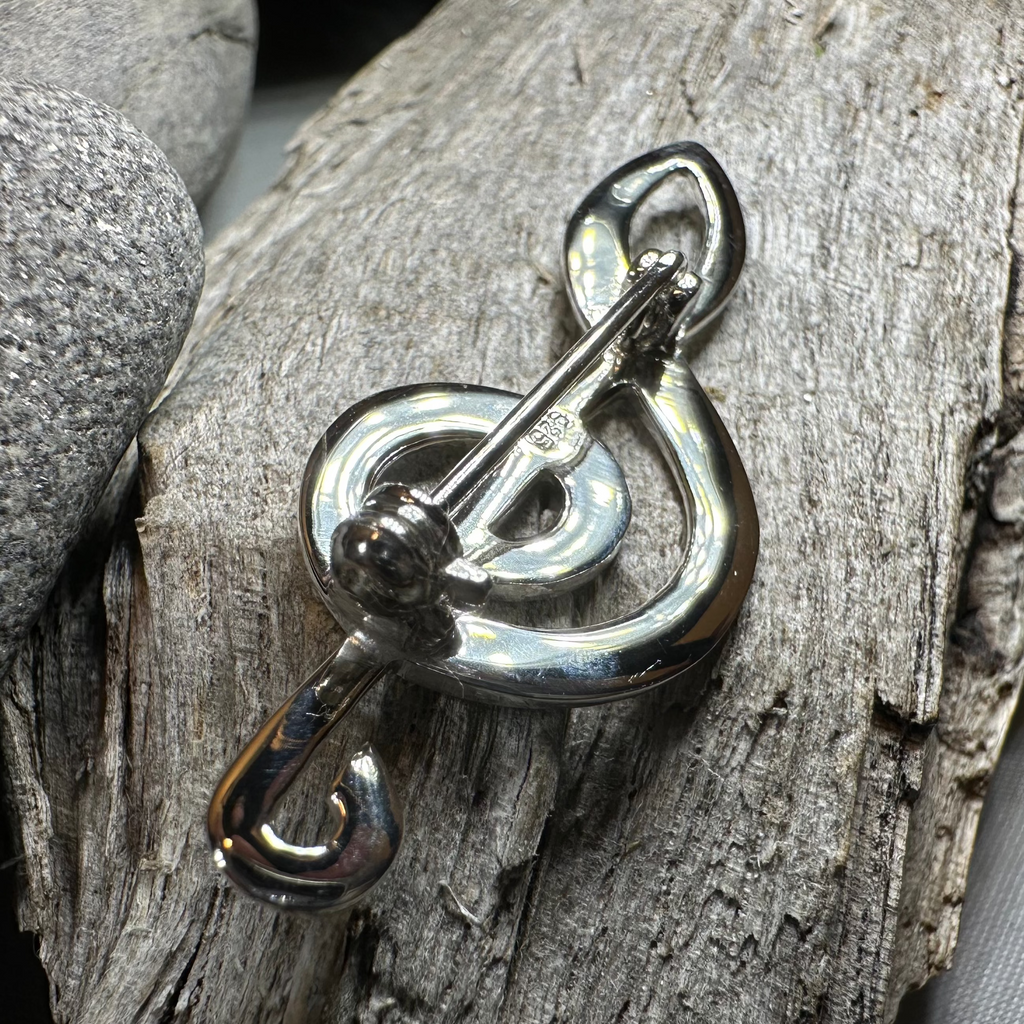 Cadence Music Note Brooch | Brooch | Wiccan Center