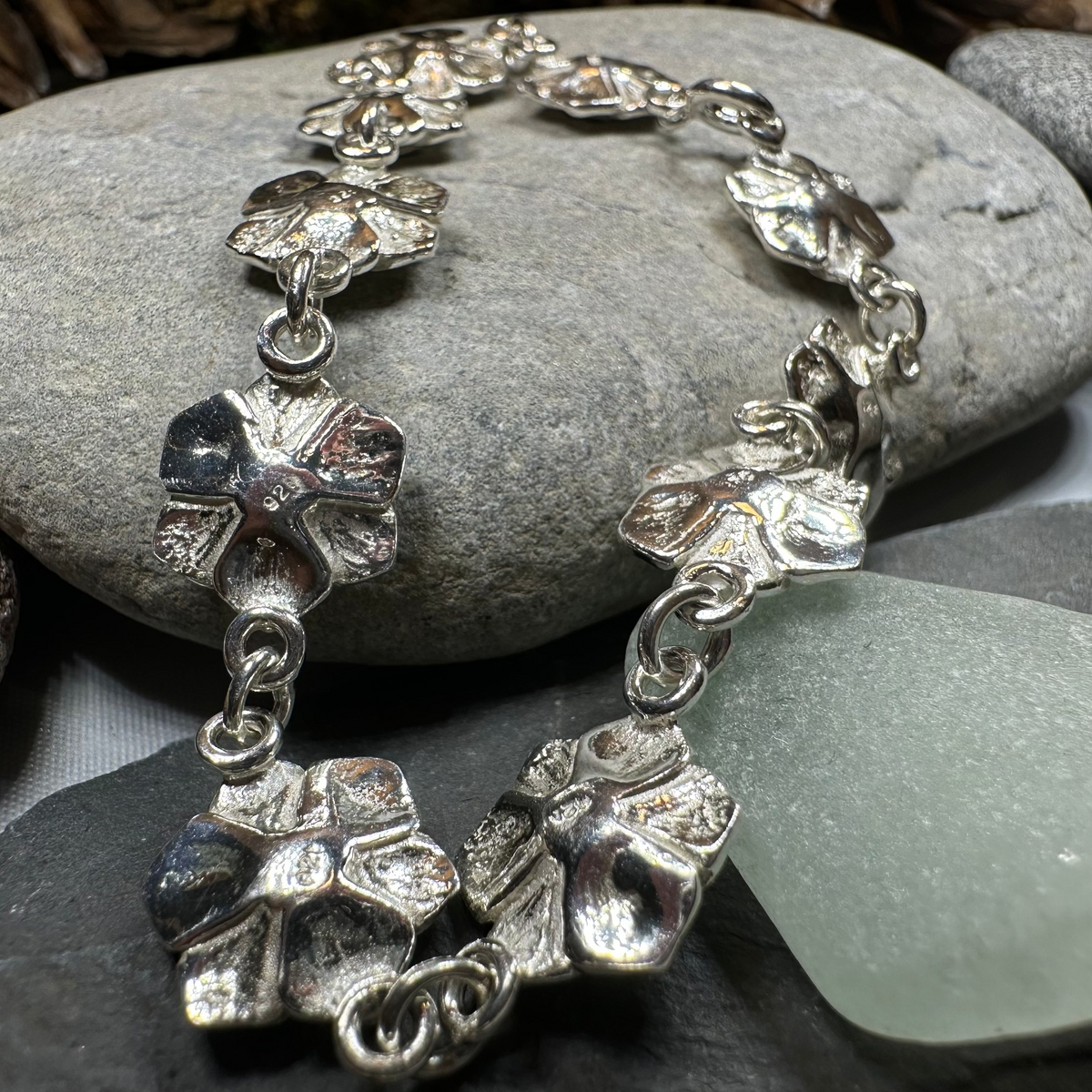 Gwydir Welsh Daffodil Bracelet in Sterling Silver | Bracelet | Wiccan Center