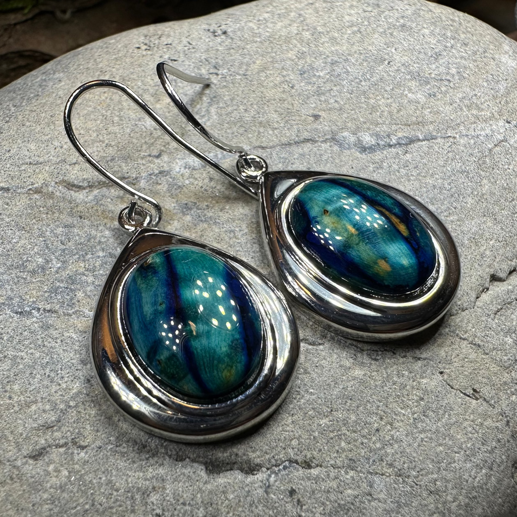 Heathergems Teardrop Earrings - Handmade in Scotland