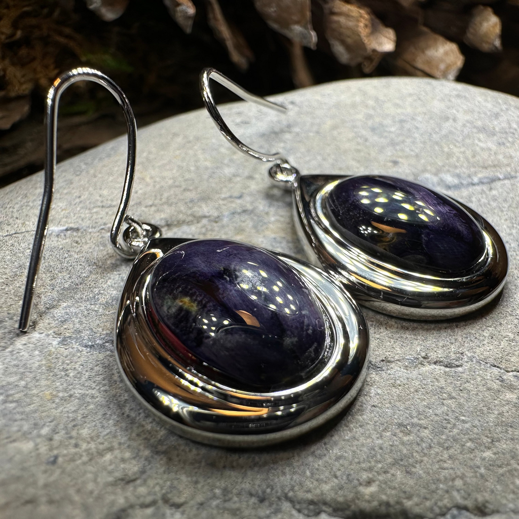 Heathergems Teardrop Earrings - Handmade in Scotland