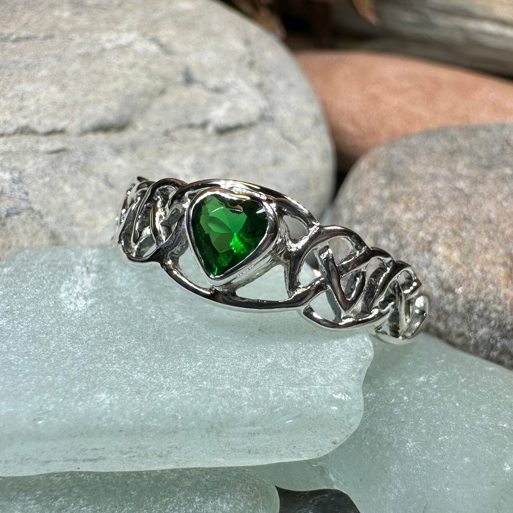 Amore Celtic Heart Ring in Sterling Silver | Ring | Wiccan Center