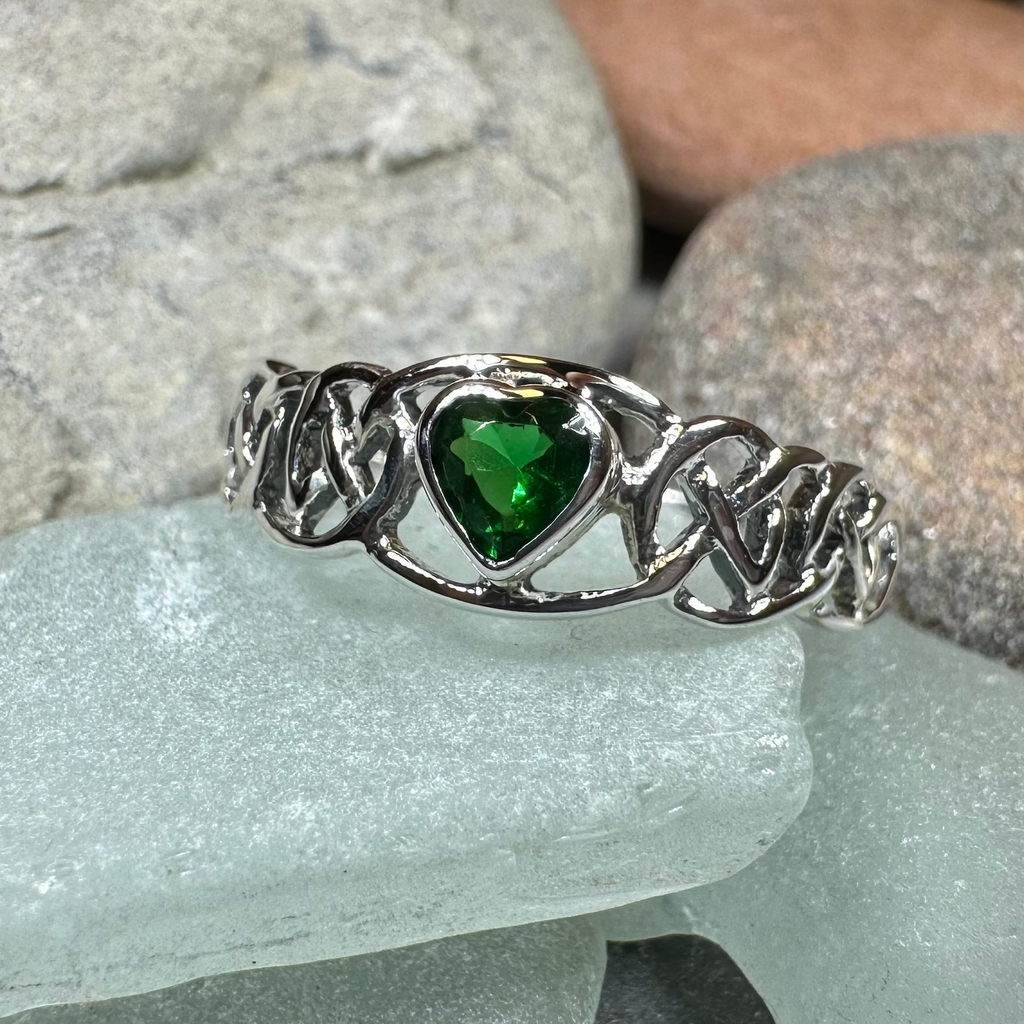 Amore Celtic Heart Ring in Sterling Silver | Ring | Wiccan Center