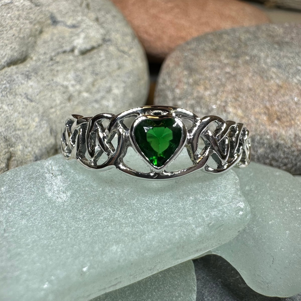Amore Celtic Heart Ring in Sterling Silver | Ring | Wiccan Center