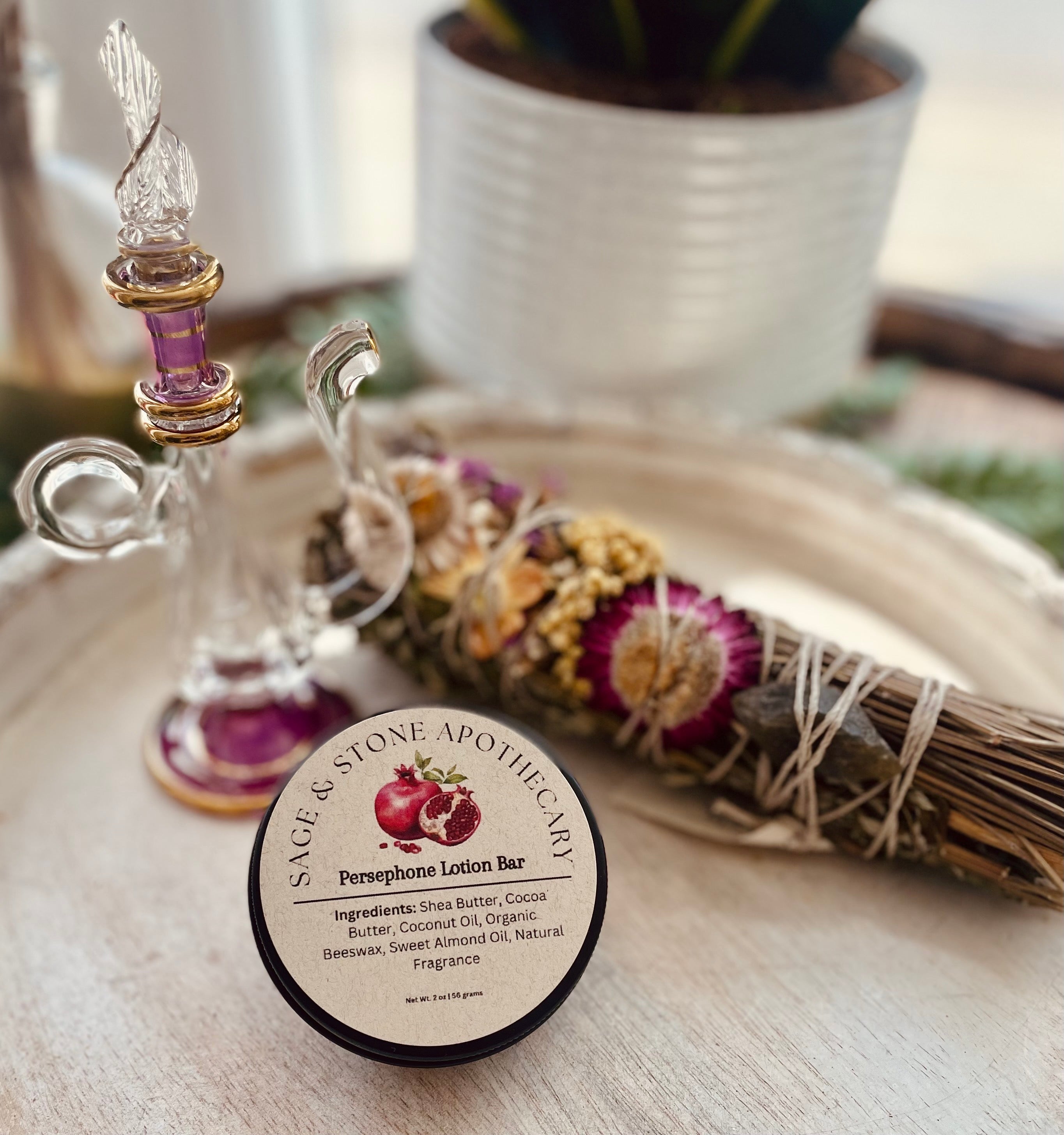 Persephone Lotion Bar | Personal Care & Wellness, Body Care | Wiccan Center
