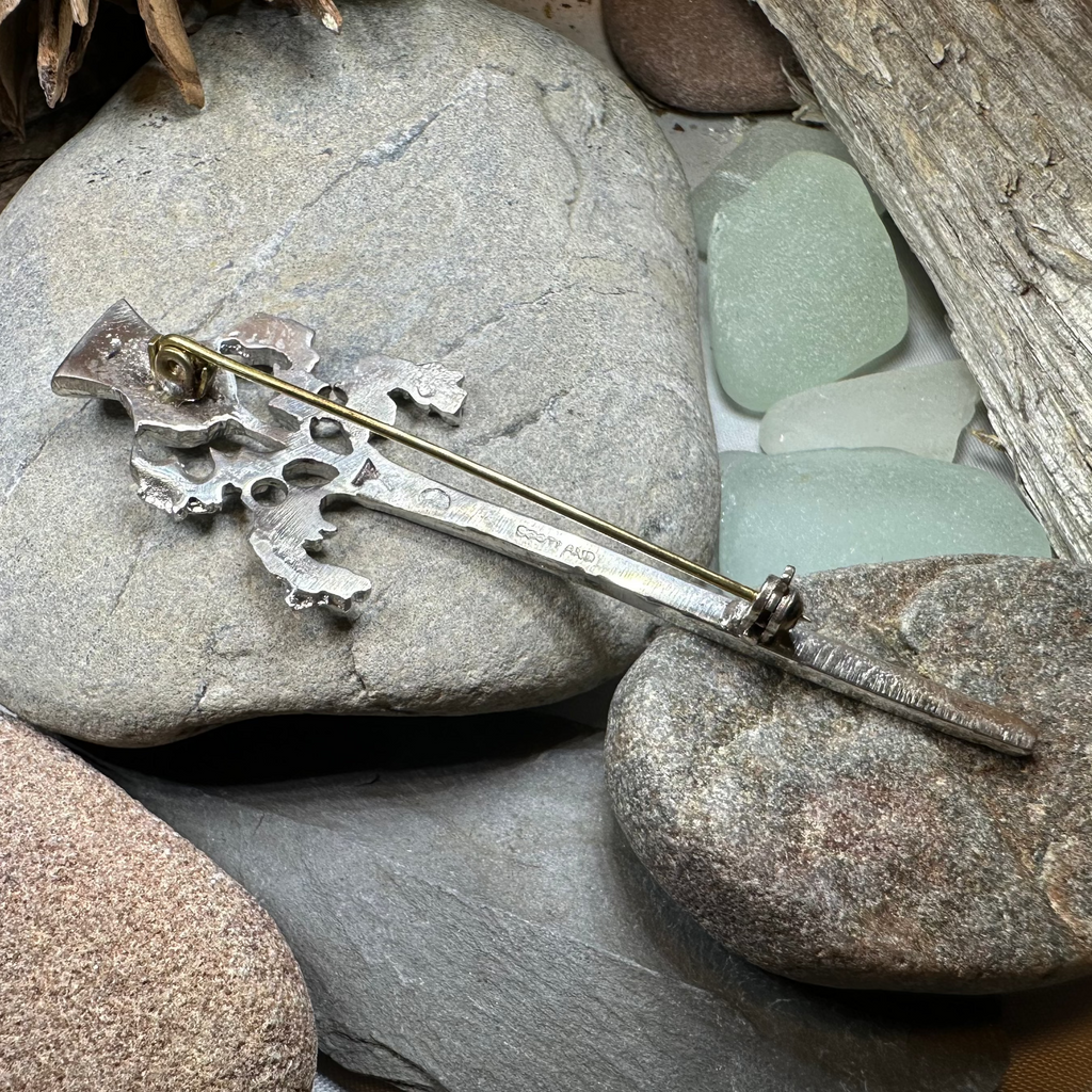 Loch Awe Thistle Kilt Pin - Handmade in Scotland | Kilt Pin | Wiccan Center