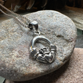 Petite Claddagh Necklace | Pendant | Wiccan Center