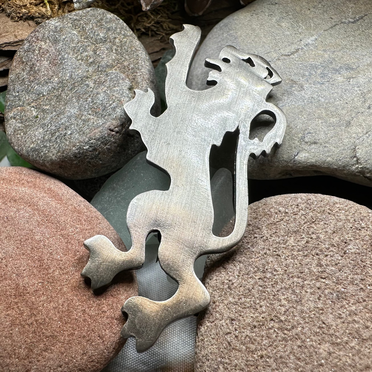 Scots Lion Kilt Pin - Handmade in Scotland