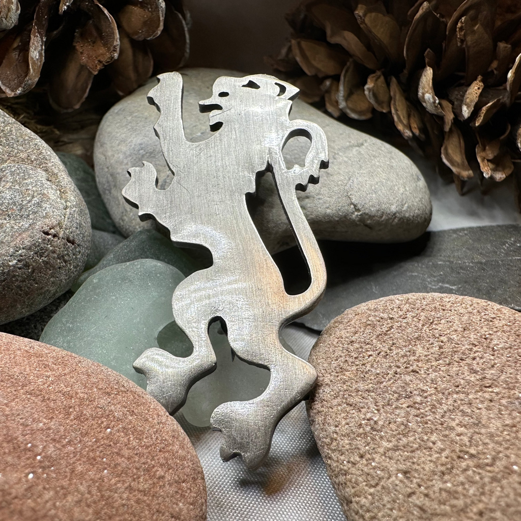 Scots Lion Kilt Pin - Handmade in Scotland