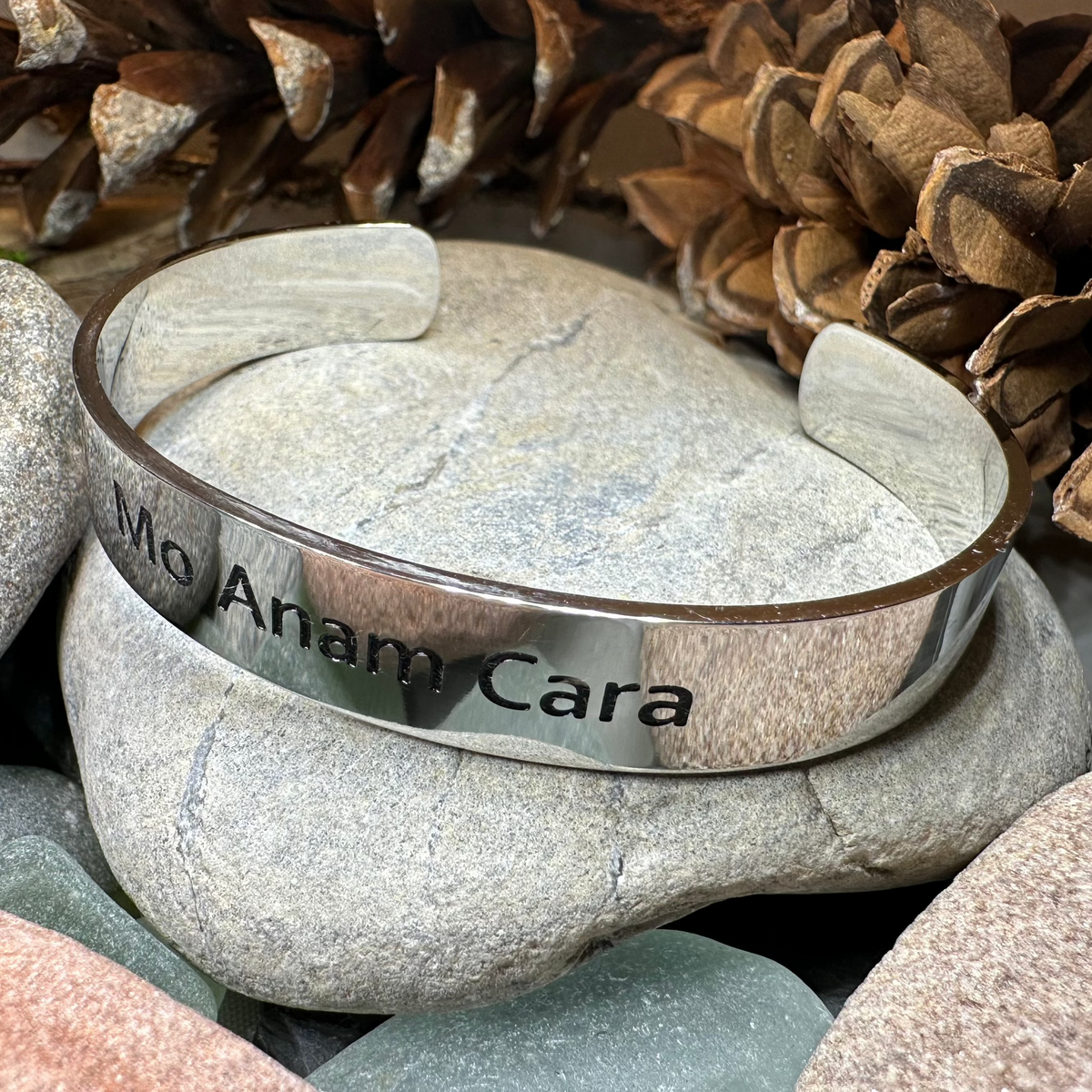 Gaelic Anam Cara Soulmate Cuff Bracelet | Cuff Bracelet | Wiccan Center