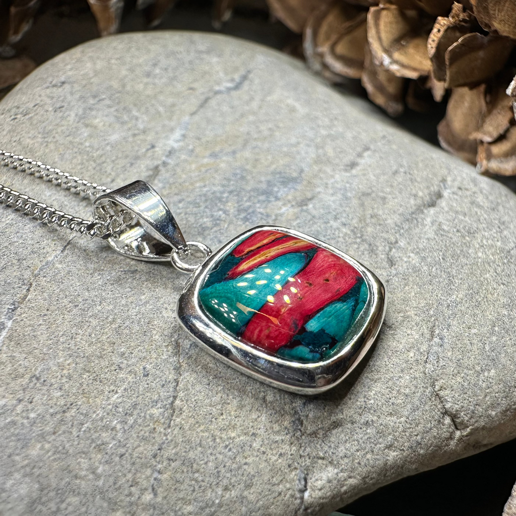 Mira Heathergems Celtic Necklace - Handmade in Scotland | Pendant | Wiccan Center