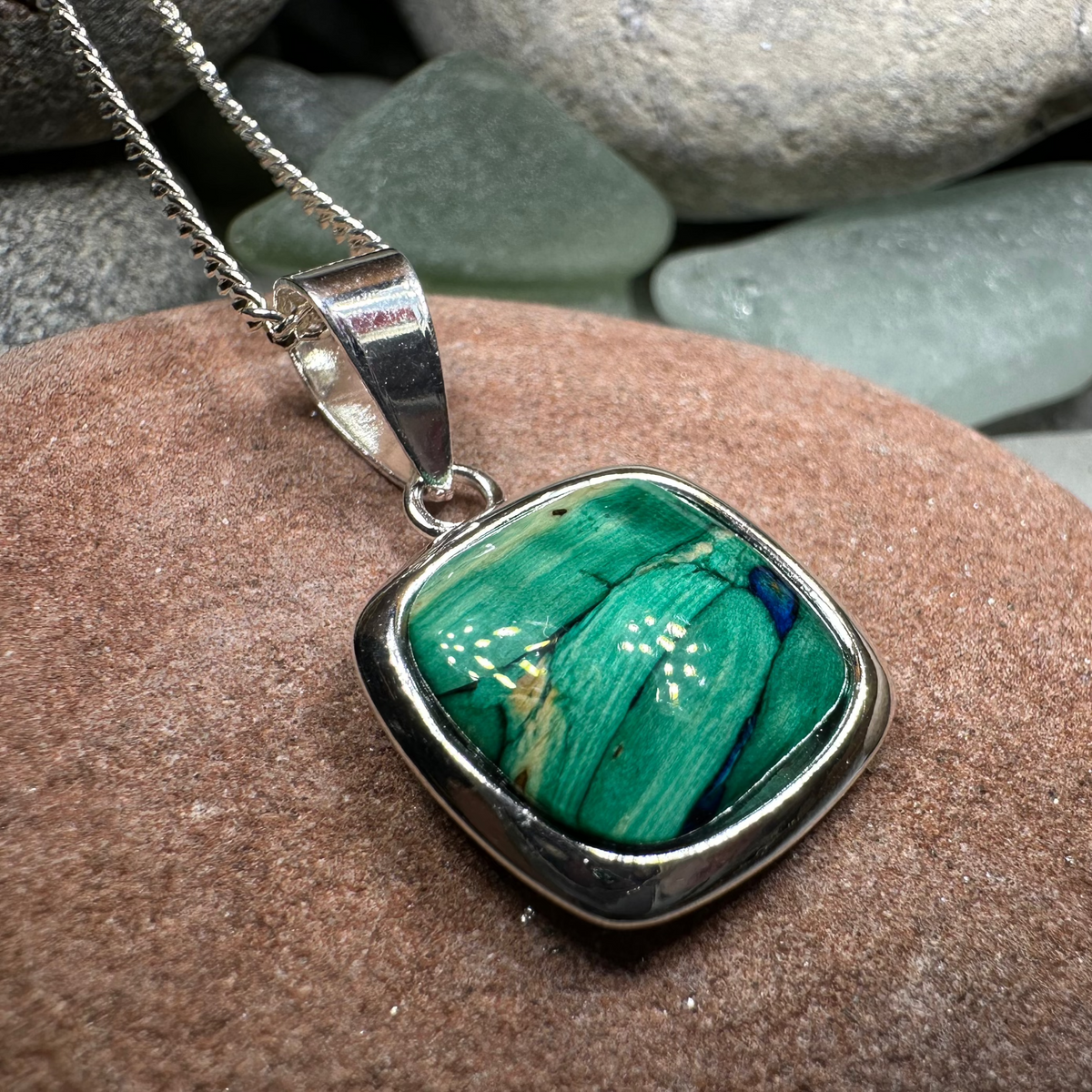 Mira Heathergems Celtic Necklace - Handmade in Scotland | Pendant | Wiccan Center