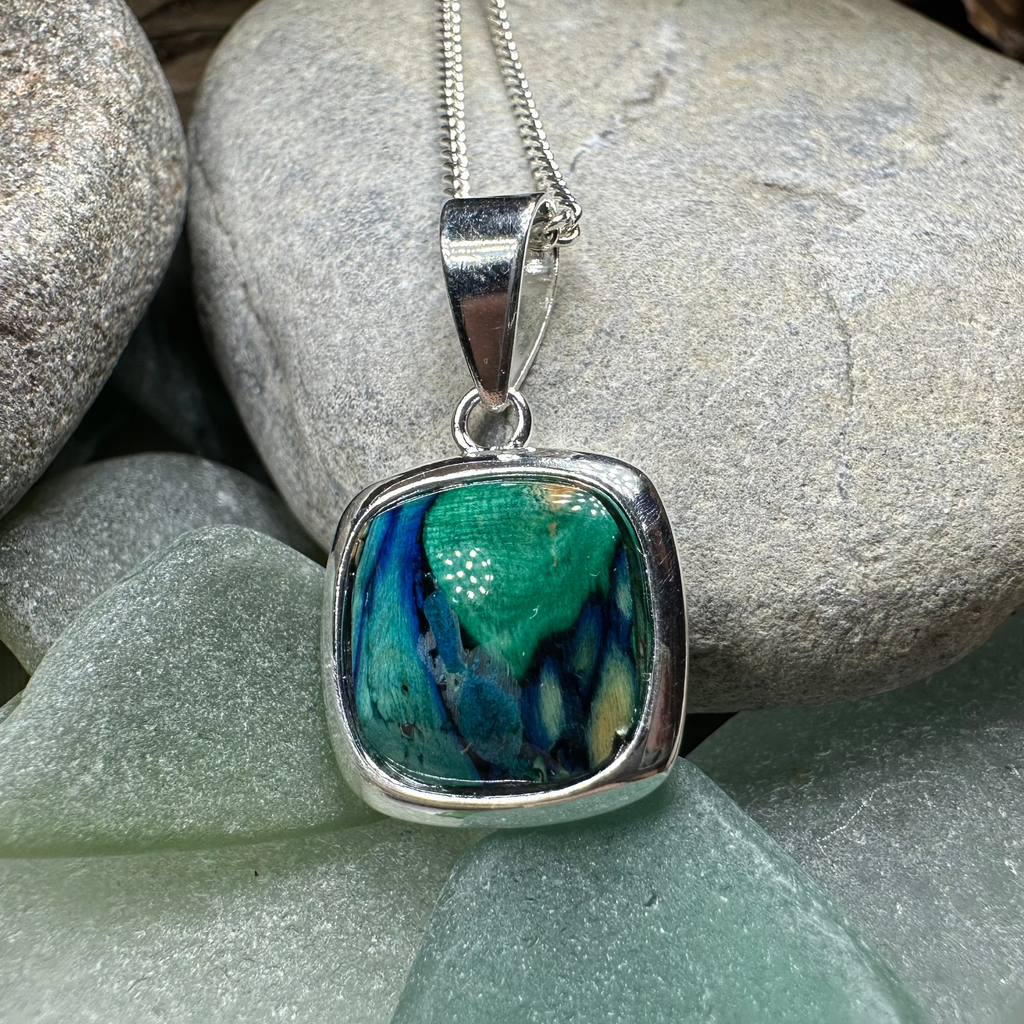 Mira Heathergems Celtic Necklace - Handmade in Scotland | Pendant | Wiccan Center