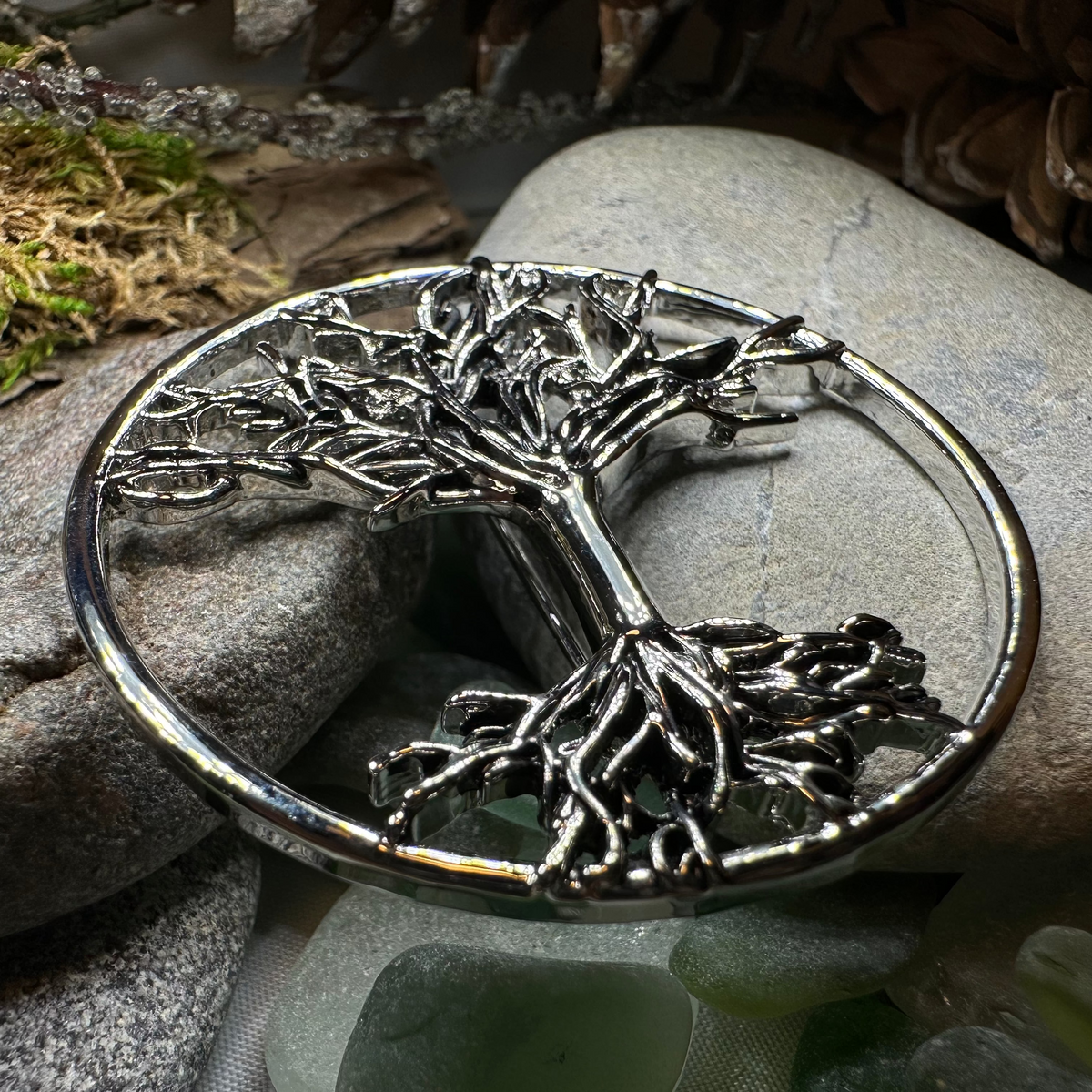 Pewter Tree of Life Brooch | Brooch | Wiccan Center