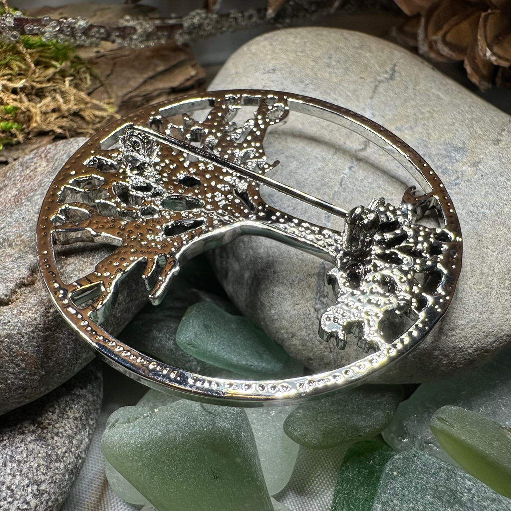 Pewter Tree of Life Brooch | Brooch | Wiccan Center