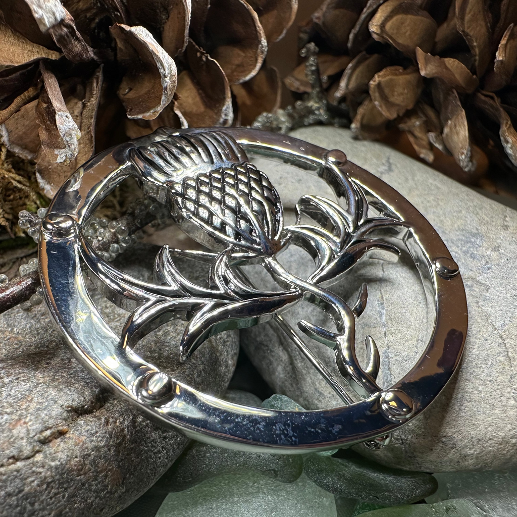 Scotland Thistle Brooch | Brooch | Wiccan Center