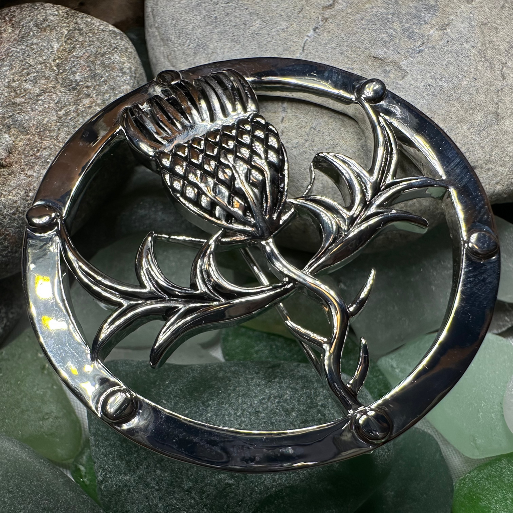 Scotland Thistle Brooch | Brooch | Wiccan Center