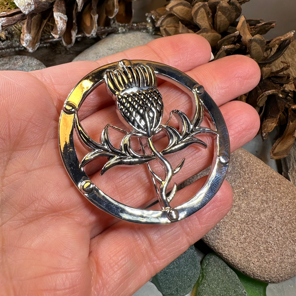 Scotland Thistle Brooch | Brooch | Wiccan Center