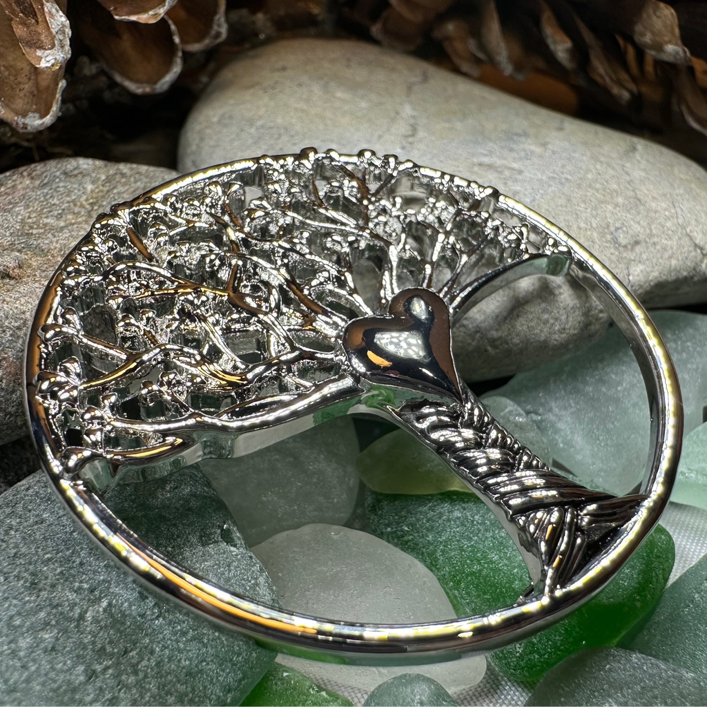 Tree of Life Heart Brooch | Brooch | Wiccan Center