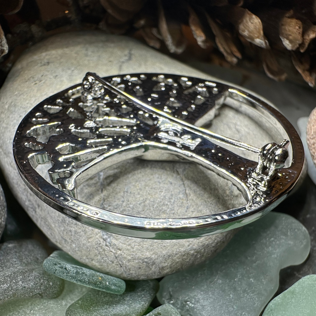 Tree of Life Heart Brooch | Brooch | Wiccan Center