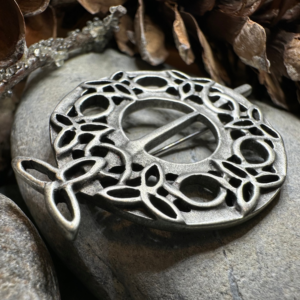 Seven Trinity Knot Celtic Brooch | Brooch | Wiccan Center