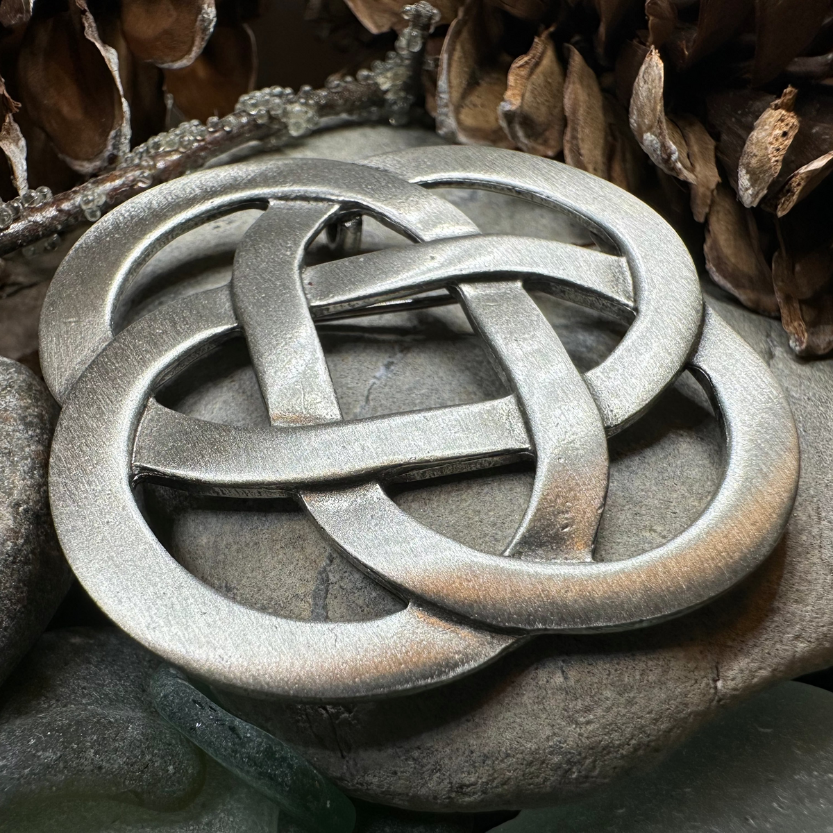 Celtic Dara Knot Brooch