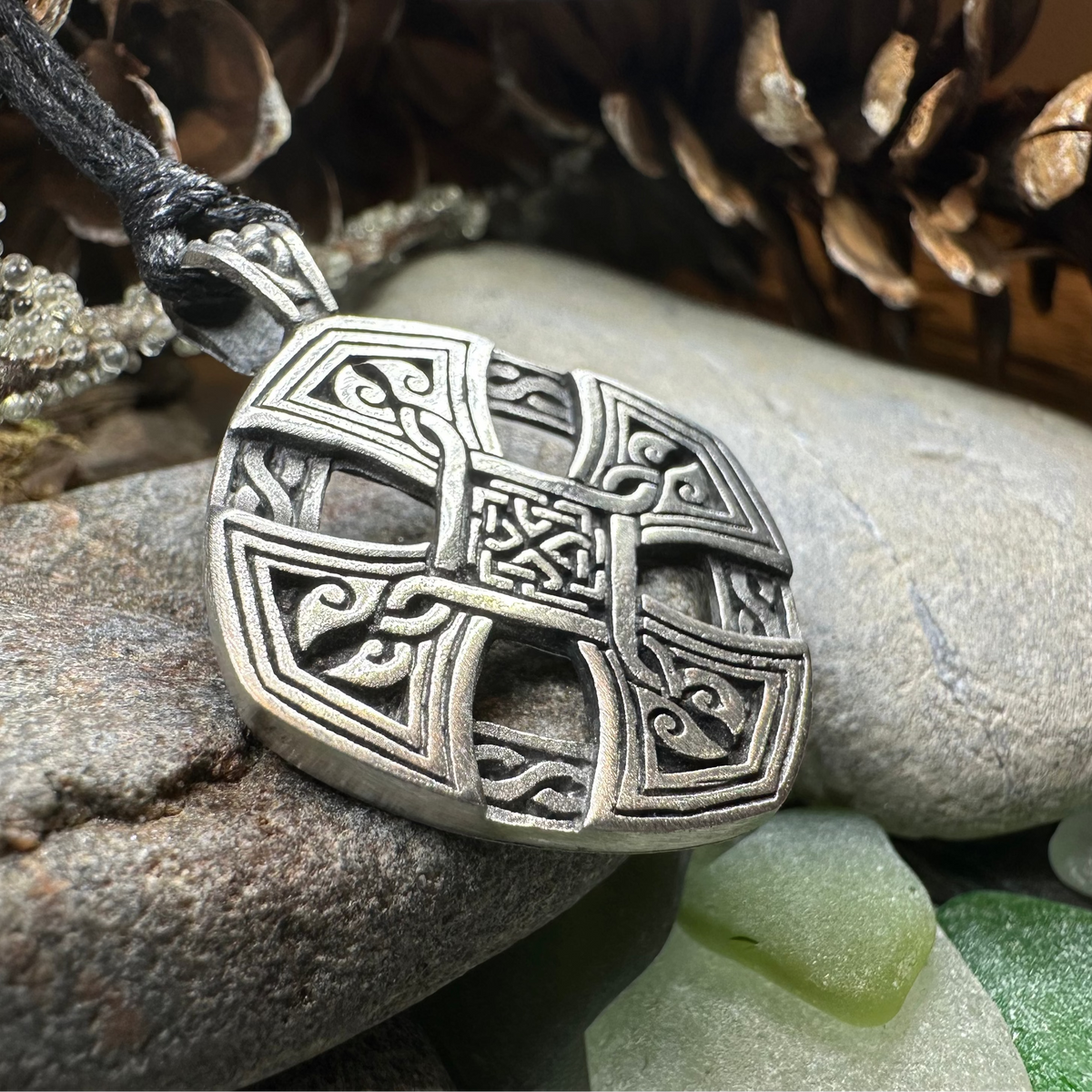 Eternity Celtic Cross Necklace