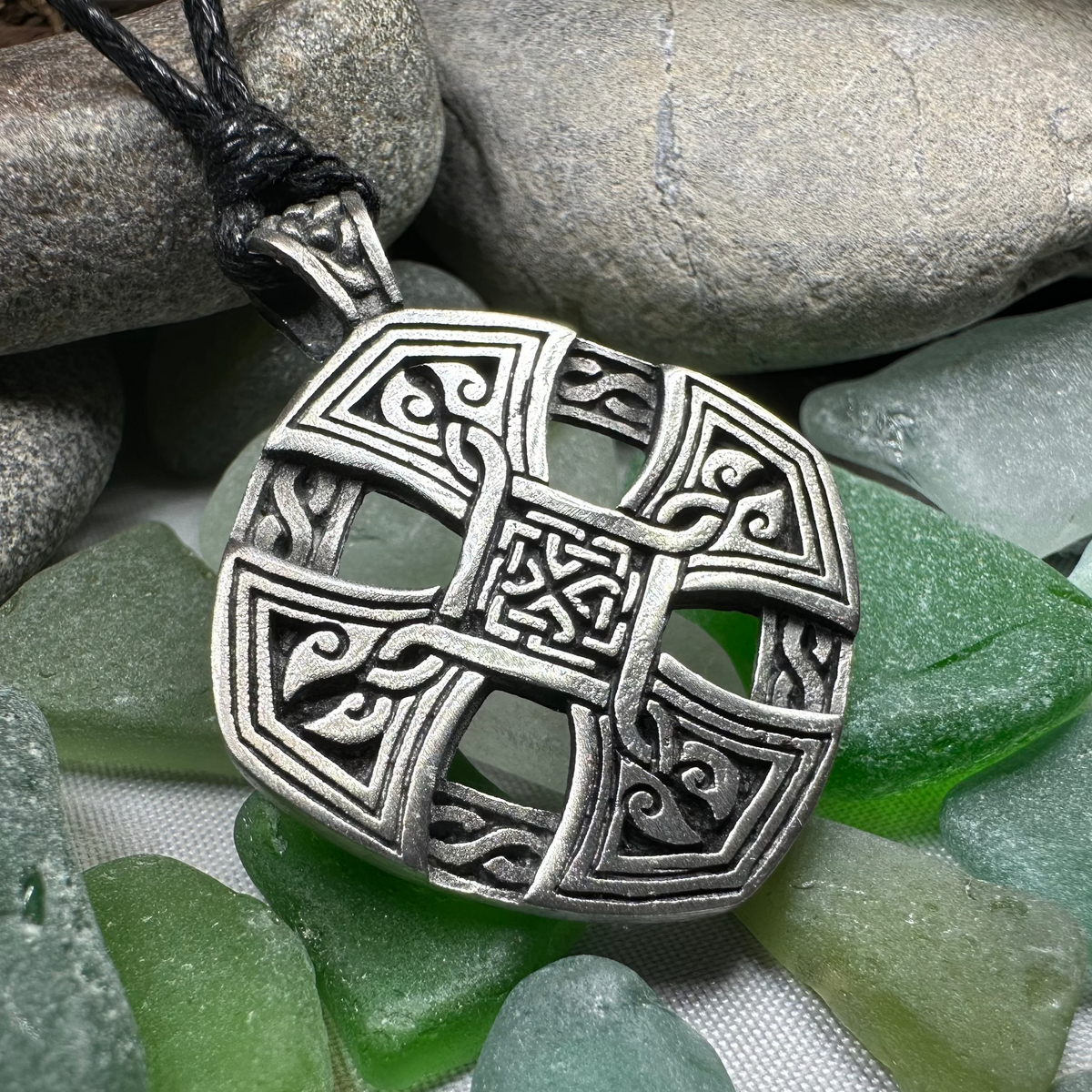 Eternity Celtic Cross Necklace
